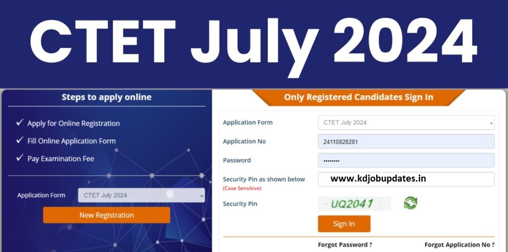 CTET 2024 Notification Out for July Exam, Apply Now