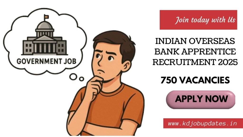 Indian Overseas Bank Apprentice Recruitment 2025